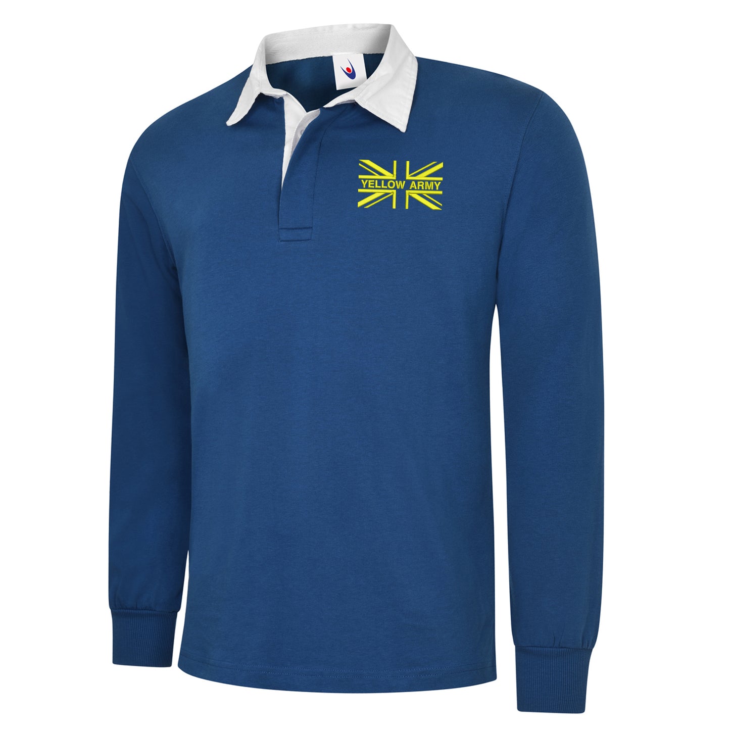 Yellow Army Union Jack Rugby Shirt