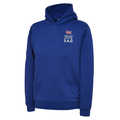 Proud to Have Served in The SAG Embroidered Children's Hoodie