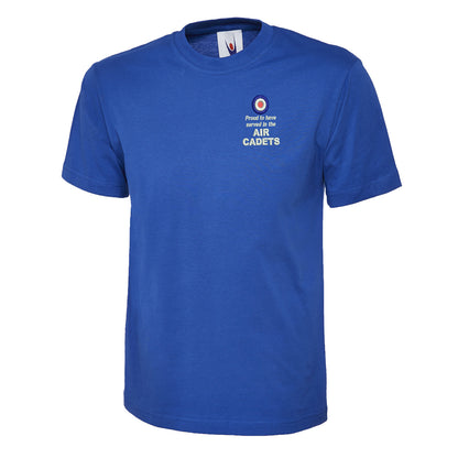 Proud to Have Served in The Air Cadets Embroidered Children's T-Shirt