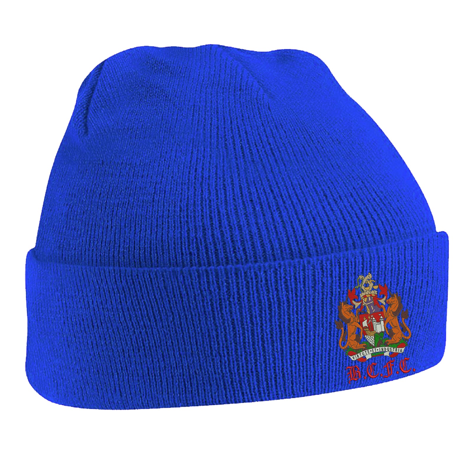 Retro Bristol City 1950s Beanie Hat