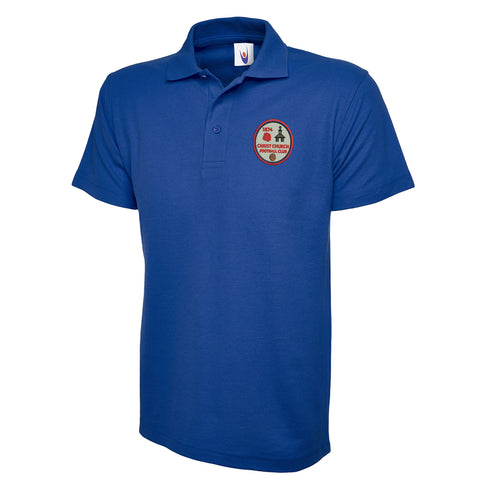 Retro Christ Church FC Embroidered Classic Polo Shirt