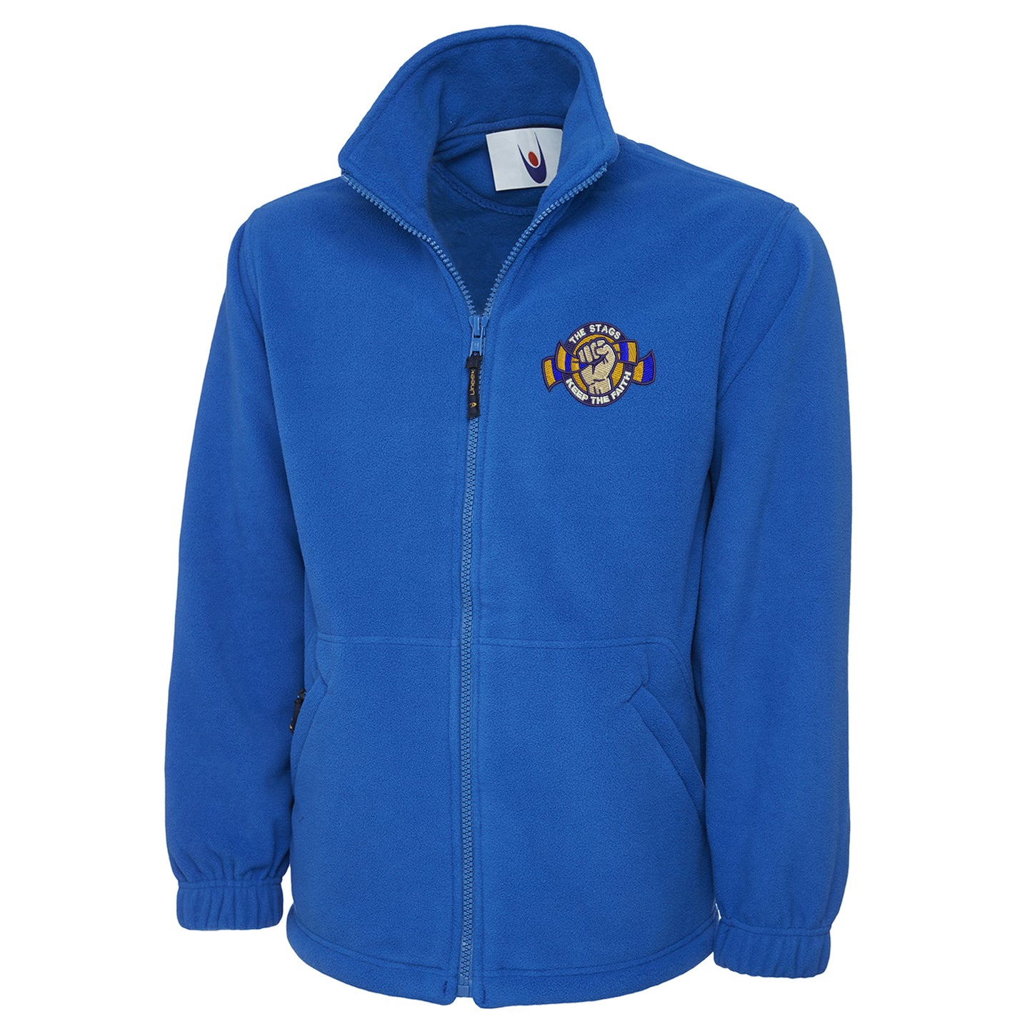 The Stags Keep The Faith Embroidered Premium Fleece Jacket