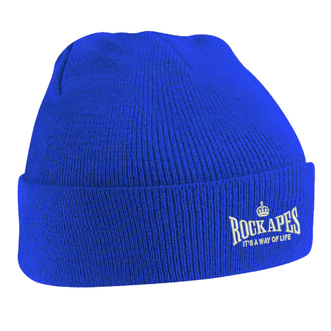 Rock Apes It's a Way of Life Embroidered Beanie Hat