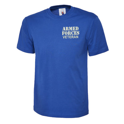 Kids Armed Forces Veteran T Shirt