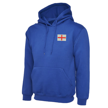 Flag of England Embroidered Hoodie