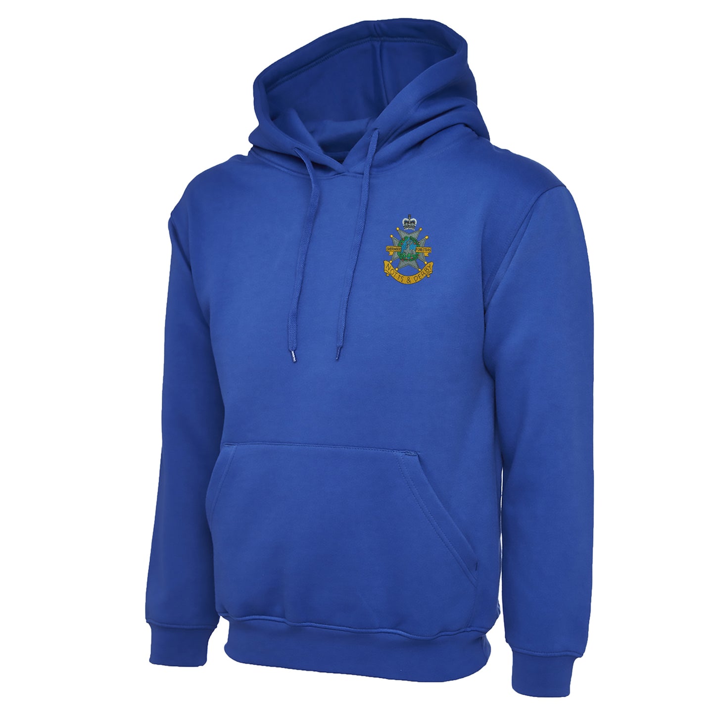 Sherwood Foresters Embroidered Classic Hoodie