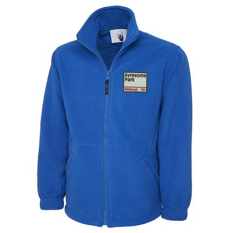 Ayresome Park TS1 Embroidered Premium Fleece Jacket