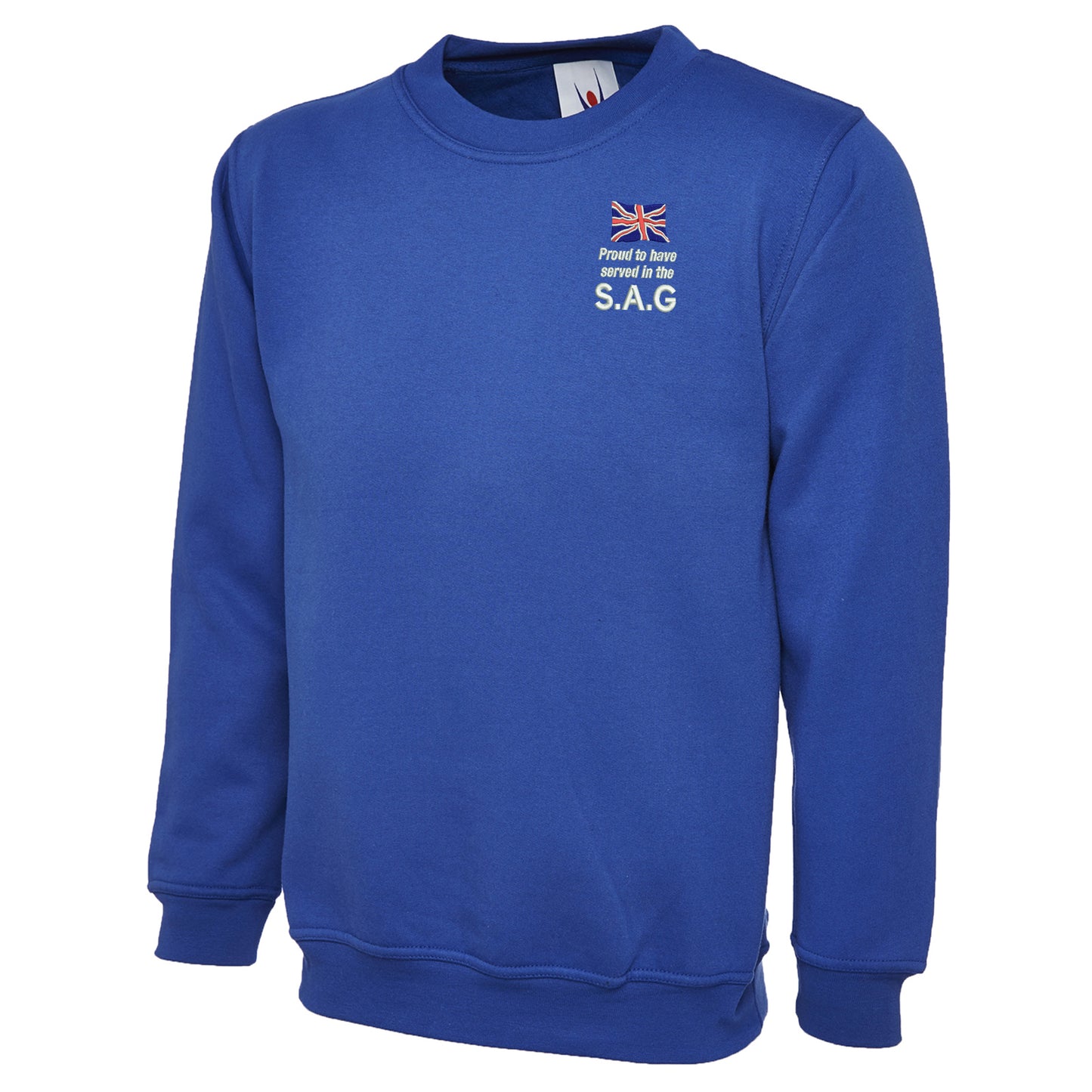 Proud to Have Served in The SAG Embroidered Classic Sweatshirt