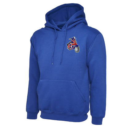 MOD Union Jack Scooter Embroidered Hoodie