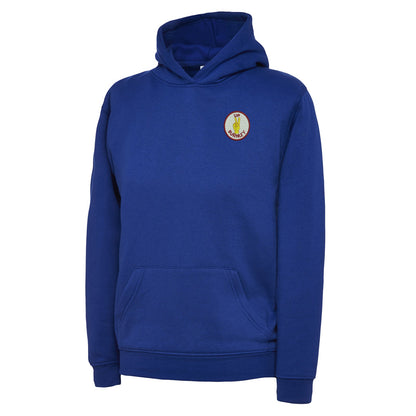 Retro Up Burnley 1972 Embroidered Children's Hoodie