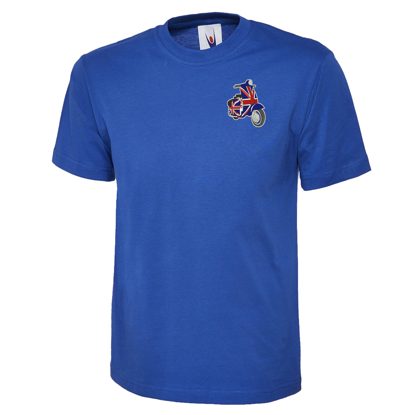 MOD Union Jack Scooter Embroidered Classic T-Shirt