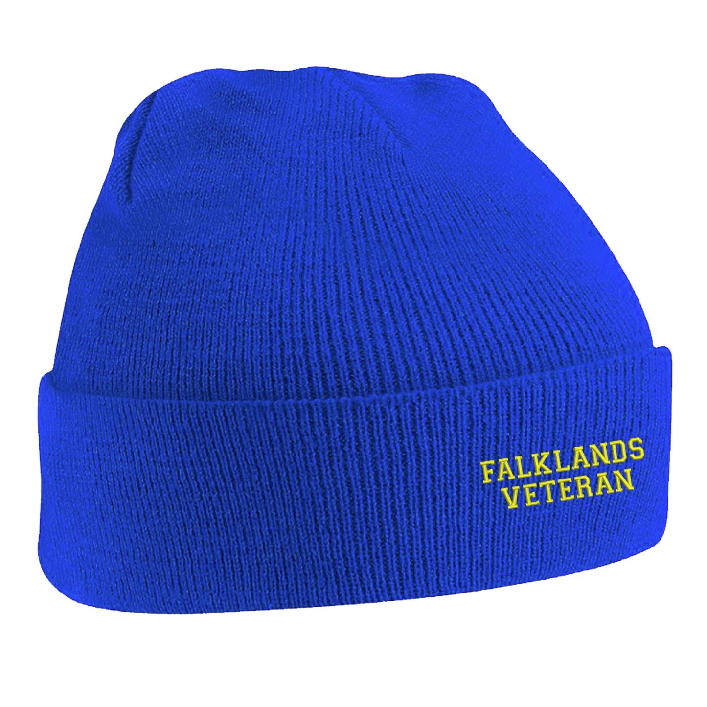 Falklands Veteran Embroidered Beanie Hat