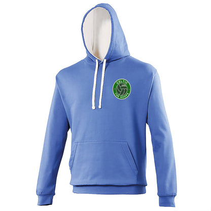 The Hoops Old School Ball Embroidered Contrast Hoodie