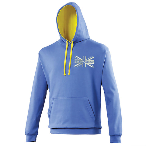 Blue Moon Rising Union Jack Hoodie