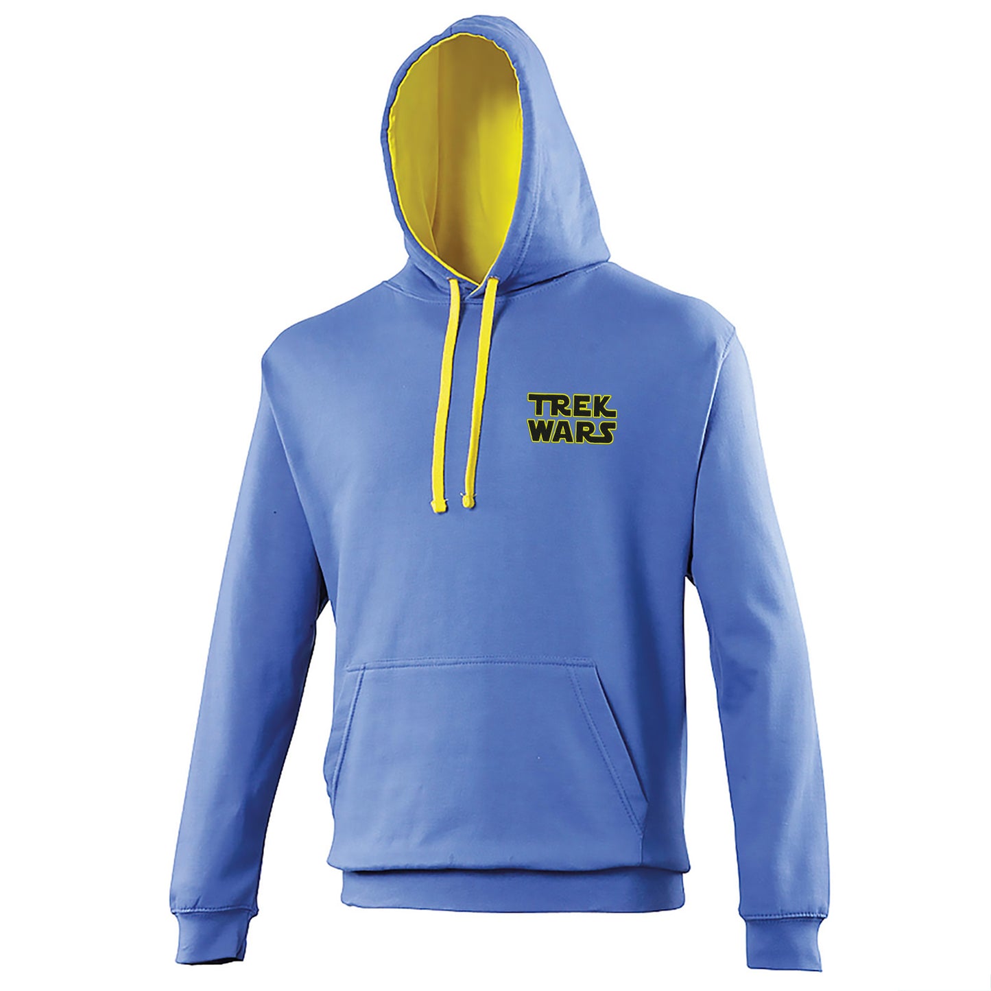 Trek Wars Embroidered Contrast Hoodie