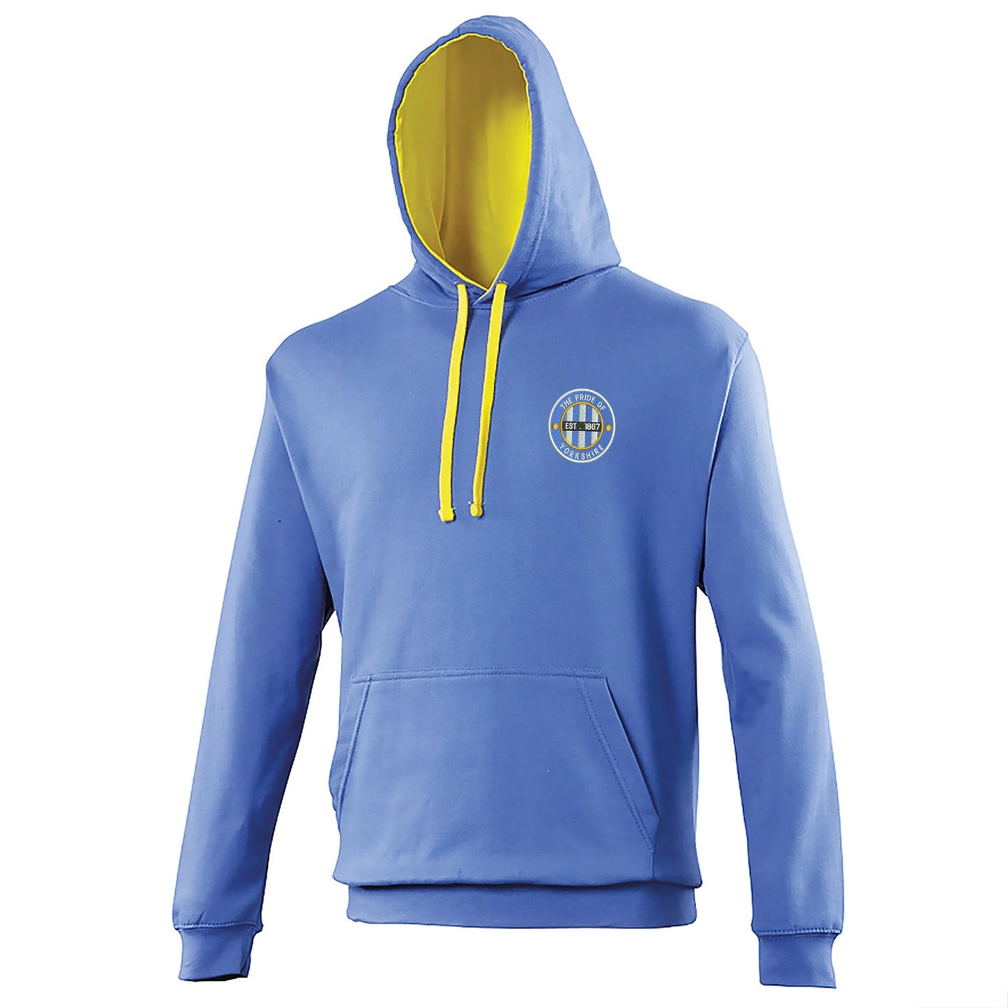 The Pride of Yorkshire 1867 Embroidered Contrast Hoodie