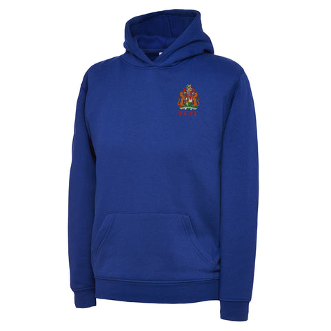 Retro Bristol City 1950s Embroidered Children's Hoodie