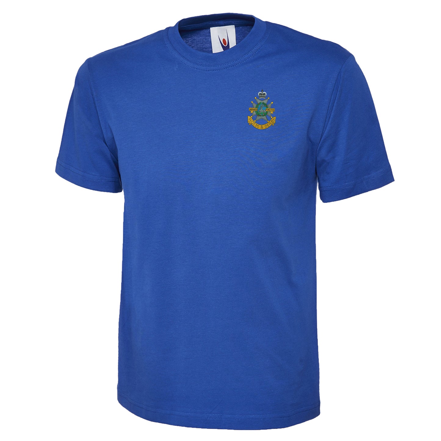 Sherwood Foresters Embroidered Classic T-Shirt