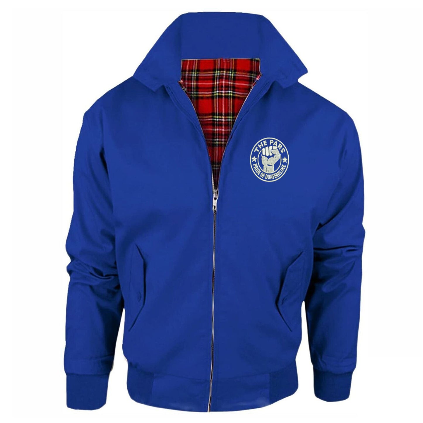 The Pars Pride of Dunfermline Embroidered Classic Harrington Jacket