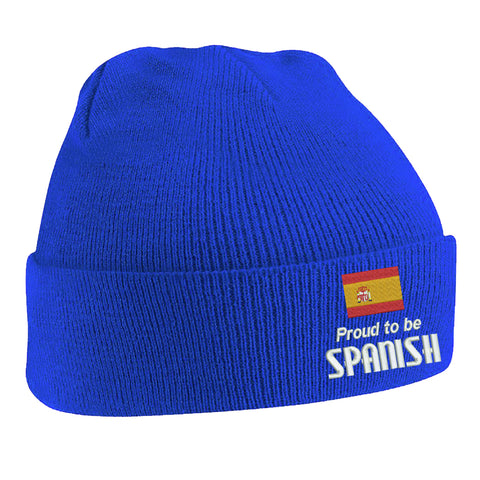 Proud to be Spanish Beanie Hat