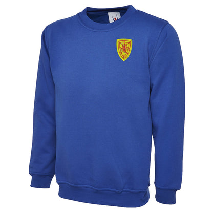 Retro Scotland 1879 Embroidered Classic Sweatshirt