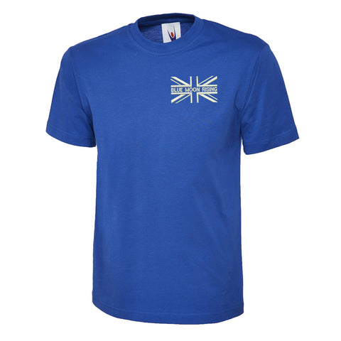 Blue Moon Rising Union Jack T Shirt