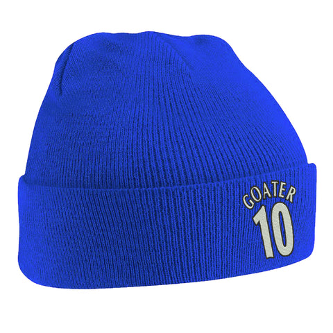 Goater 10 Embroidered Beanie Hat