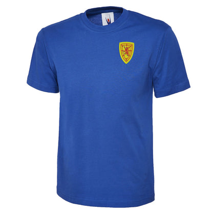 Retro Scotland 1879 Classic Embroidered T-Shirt