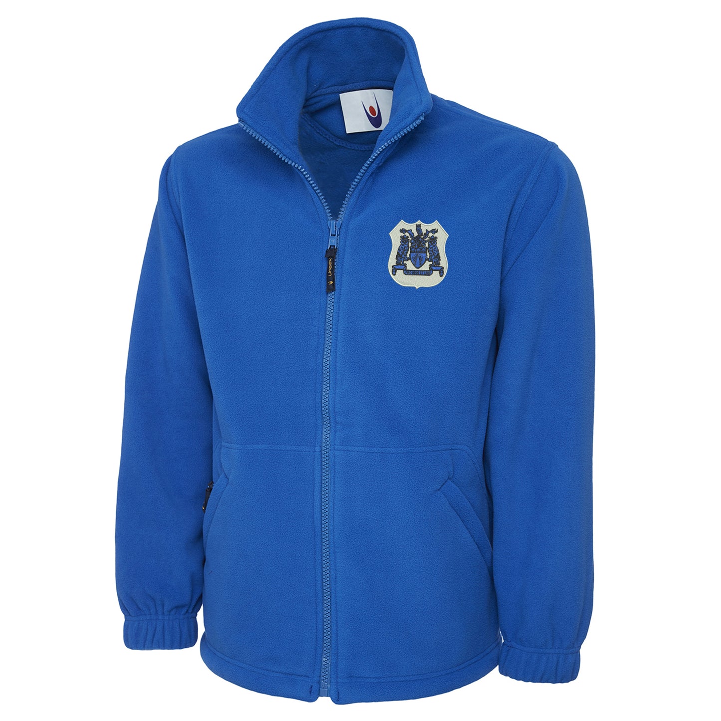 Retro Leeds 1950s Embroidered Premium Fleece Jacket