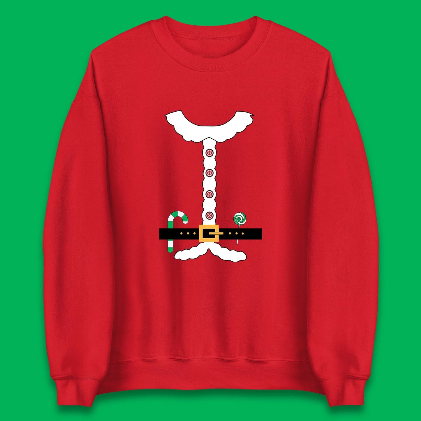 Santa Claus Costume Christmas Jumper