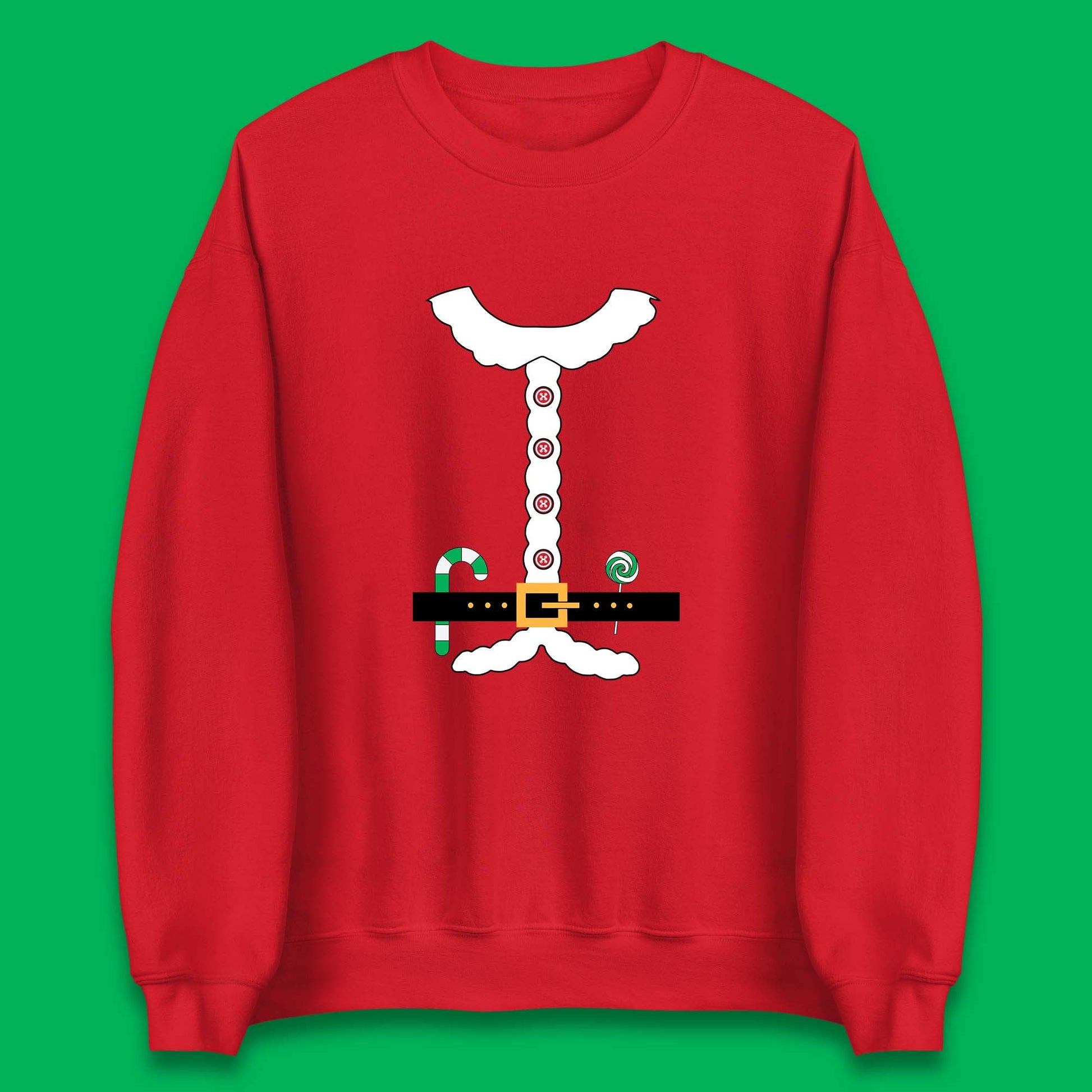 Santa Claus Costume Christmas Jumper