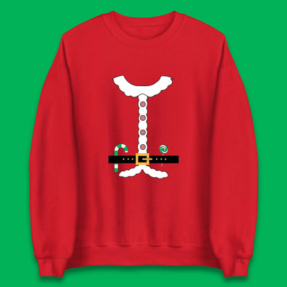 Santa Claus Costume Christmas Jumper