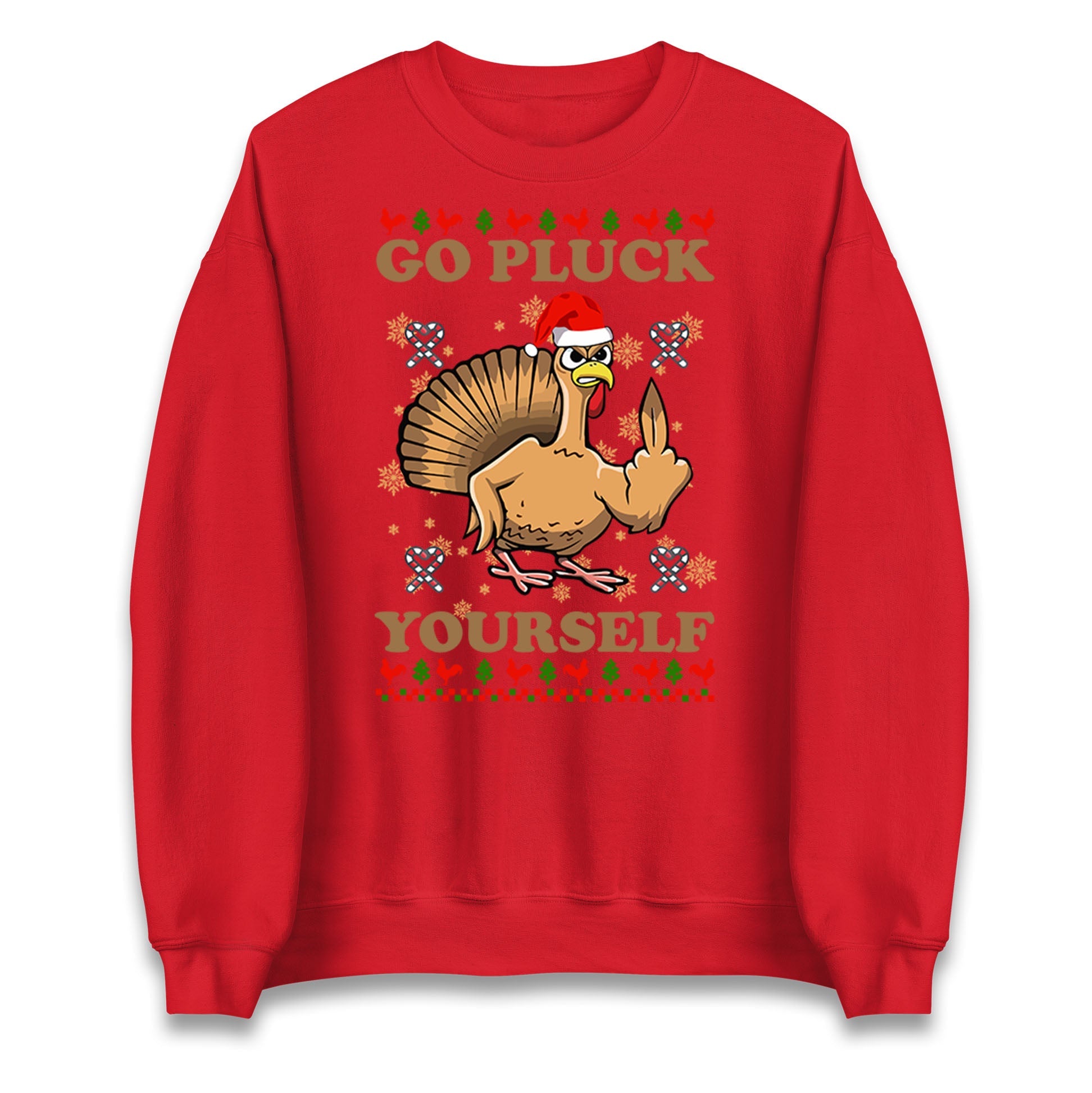 Go Pluck Yourself Christmas Jumper