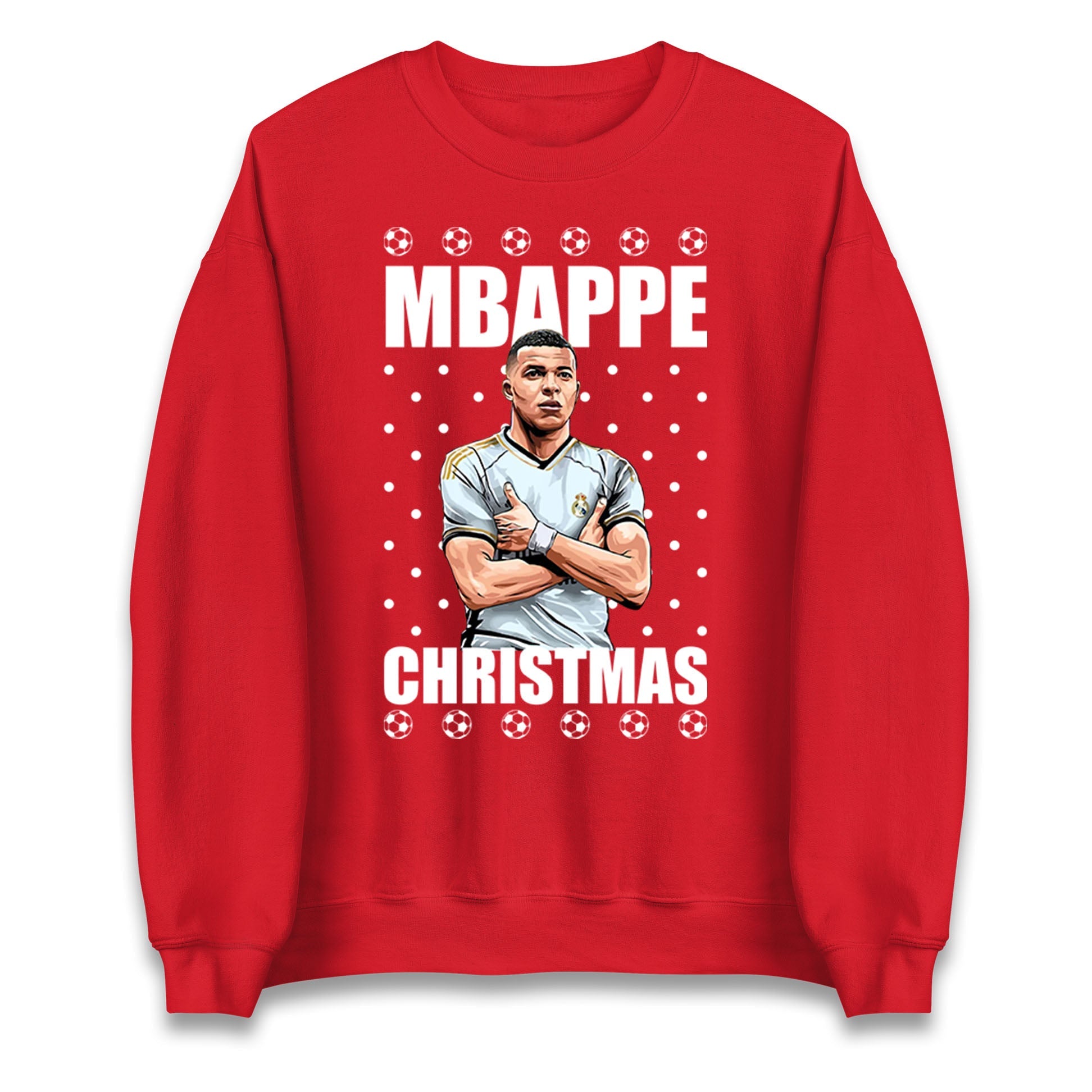 kylian mbappe christmas sweatshirt