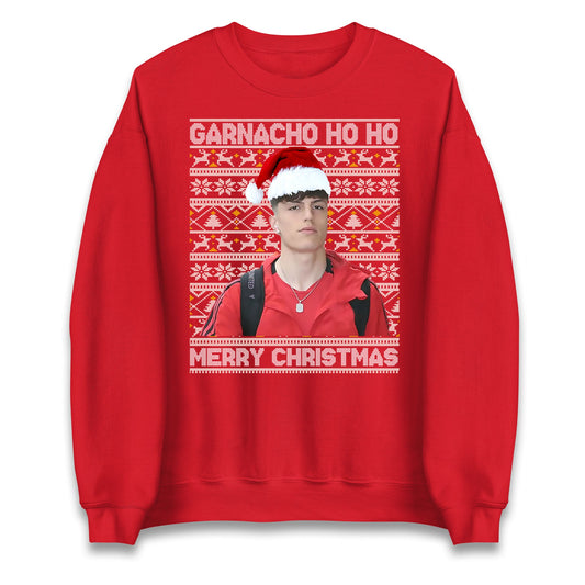 Alejandro Garnacho Xmas Jumper