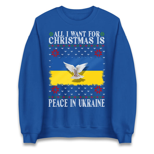 Ukraine Christmas Jumper