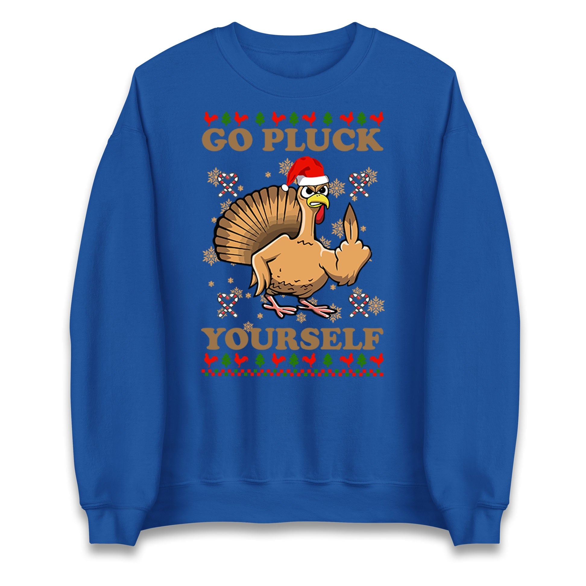 Go Pluck Yourself Christmas Jumper