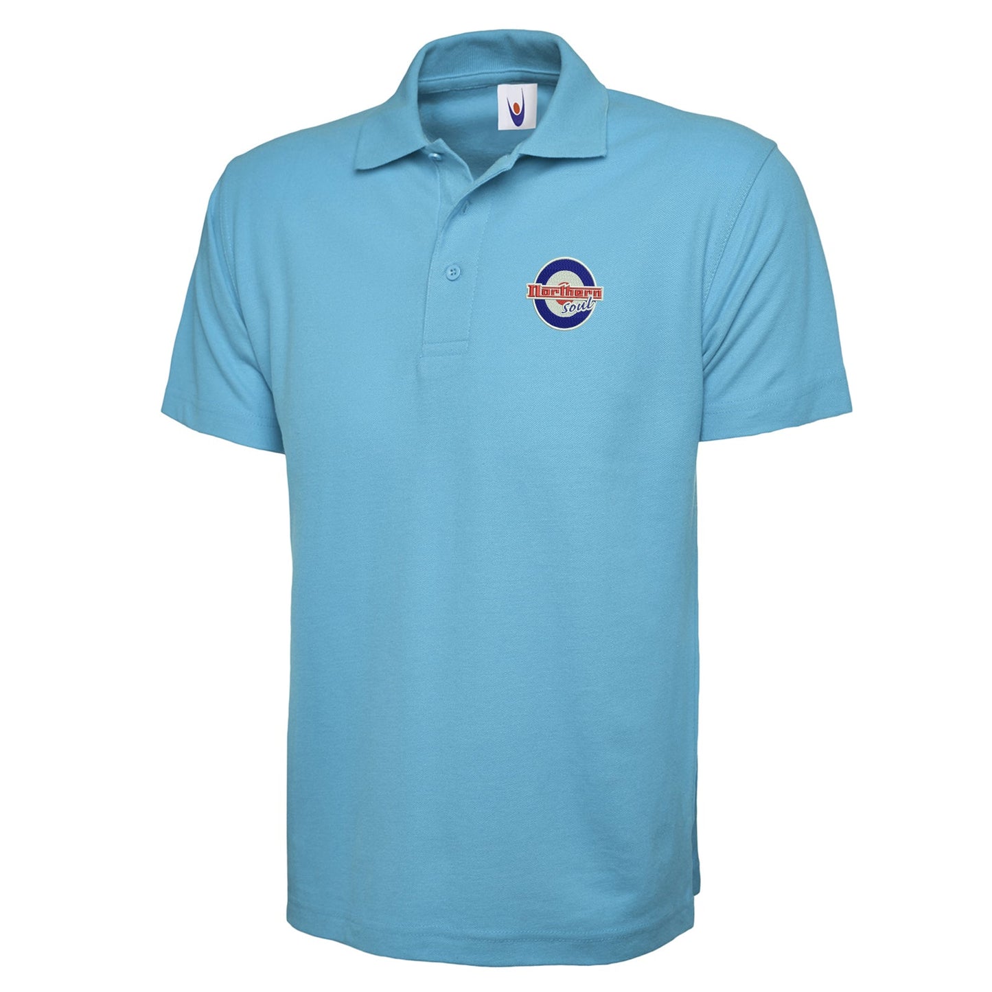 Northern Soul Roundel Embroidered Classic Polo Shirt