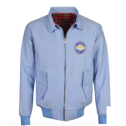 Retro The Wednesday Embroidered Classic Harrington Jacket