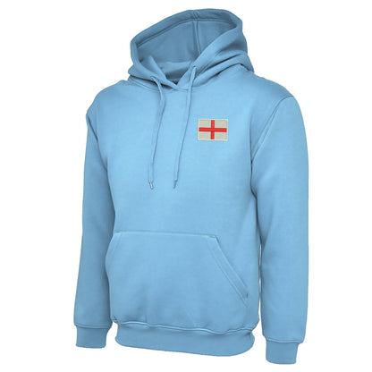 Flag of England Embroidered Hoodie