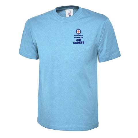 Proud to Have Served in The Air Cadets Embroidered Children's T-Shirt