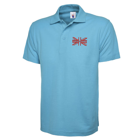 Bournemouth Union Jack Embroidered Classic Polo Shirt