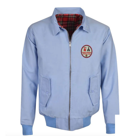 Retro Christ Church FC Embroidered Classic Harrington Jacket