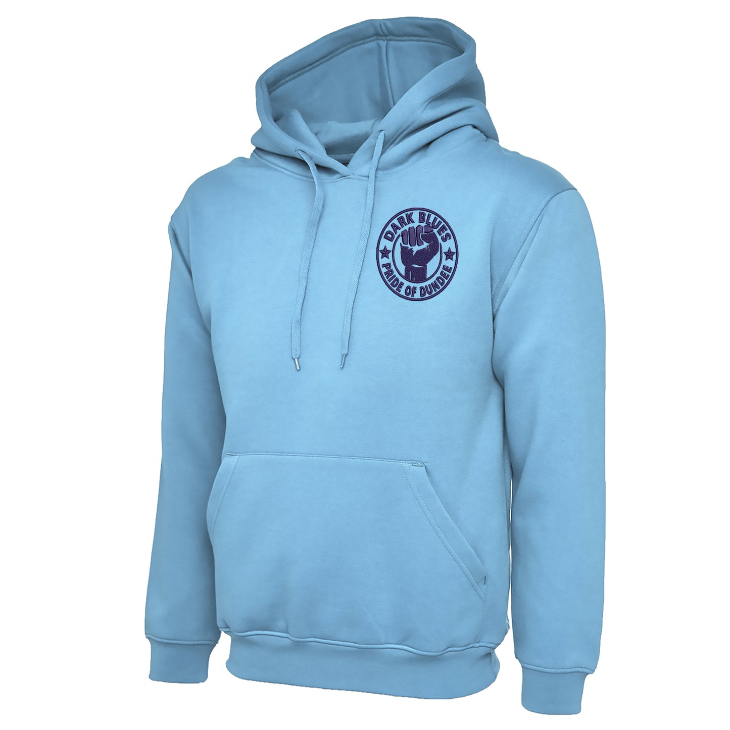 Dark Blues Pride of Dundee Embroidered Hoodie