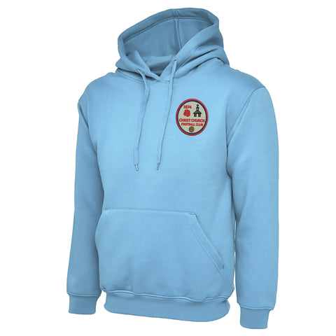 Retro Christ Church FC Embroidered Hoodie