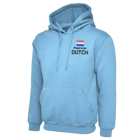 Proud to be Dutch Embroidered Classic Hoodie