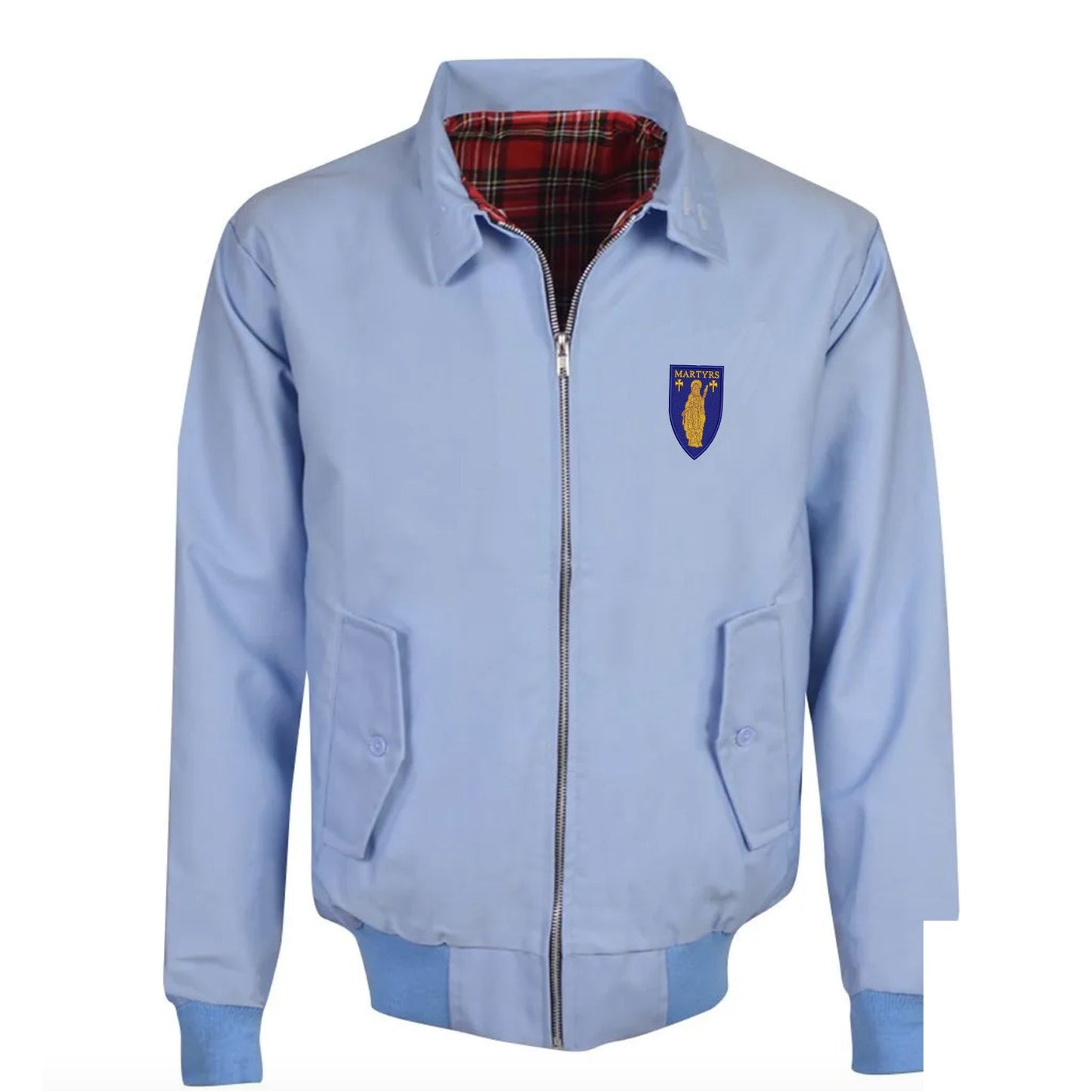 Retro Merthyr Tydfil Embroidered Classic Harrington Jacket