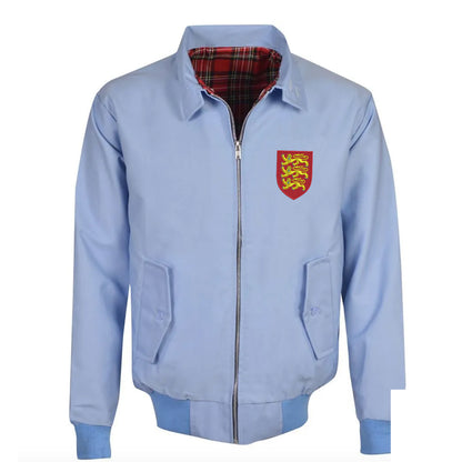 Coat of Arms of England Embroidered Classic Harrington Jacket