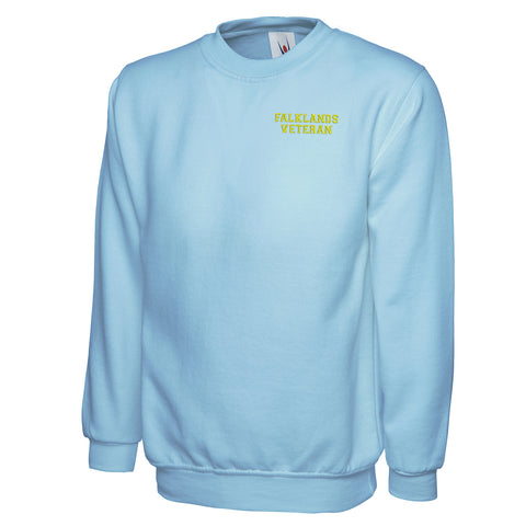 Falklands Veteran Embroidered Classic Sweatshirt