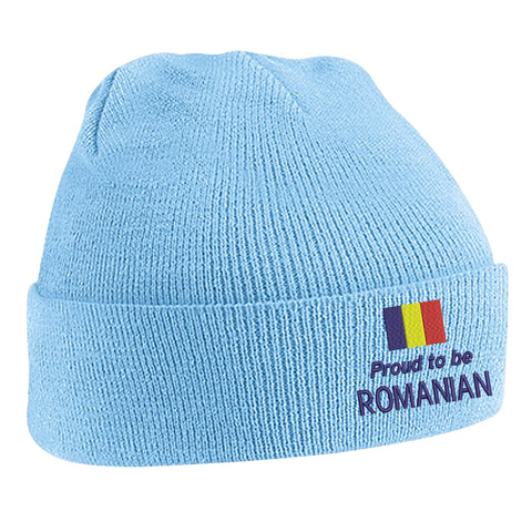 Proud to be Romanian Beanie Hat